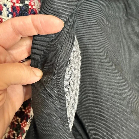 Philosophy Di Lorenzo Serafini boxy wool sweater jacket with peter pan collar - Picture 9 of 17